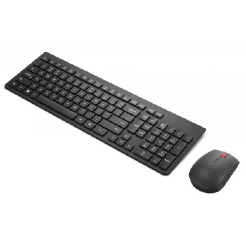 Wireless Keyboard and Mouse Lenovo 4X31N50746 QWERTY US English Black