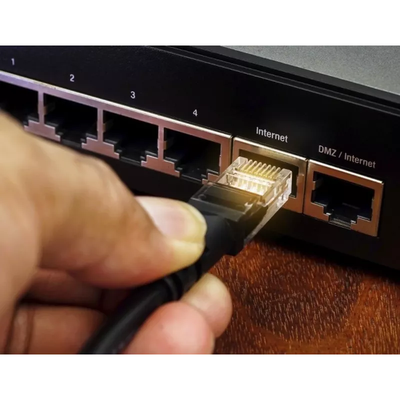Network Cable Extralink Twisted pair CAT6 FTP Outdoor 305m Black
