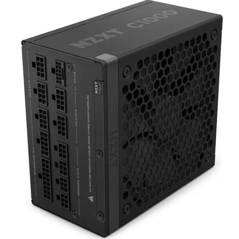 Power Supply | NZXT | PA-0G2BB-EU | 1000 Watts | Efficiency 80 PLUS GOLD | MTBF 100000 hours | PA-0G2BB-EU