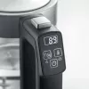 Electric kettle SEVERIN WK3458, 0.5 L, 1100 W, glass & stainless steel, 5 temperature settings, cordless
