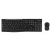 Logitech MK270 - Standard - Wireless - RF Wireless - Black - Mouse included