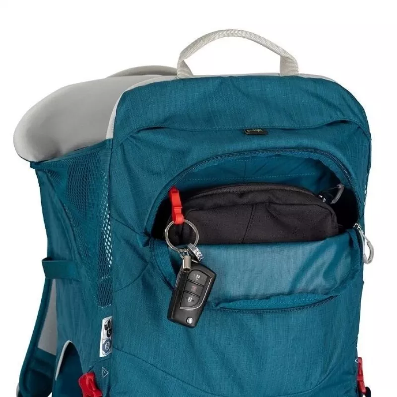 Child carrier Osprey Poco SLT Tourist Carrier Blue — lightweight, adjustable toddler backpack carrier