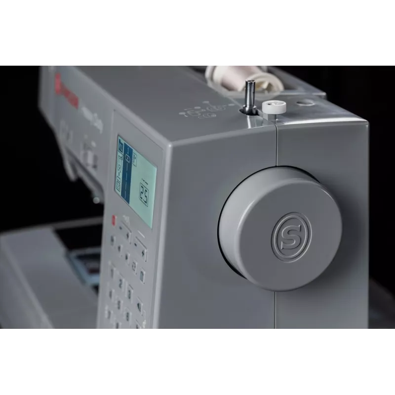 SINGER automatic sewing machine HD6805, 100W, 300 stitch patterns, free arm, electric, grey