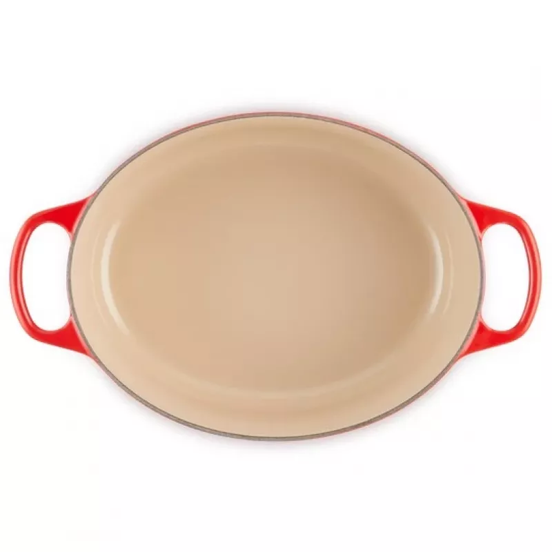 Le Creuset Signature Roaster oval 29 cm kirschrot