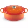 Le Creuset Signature Roaster oval 33cm oven red (21178330902430)