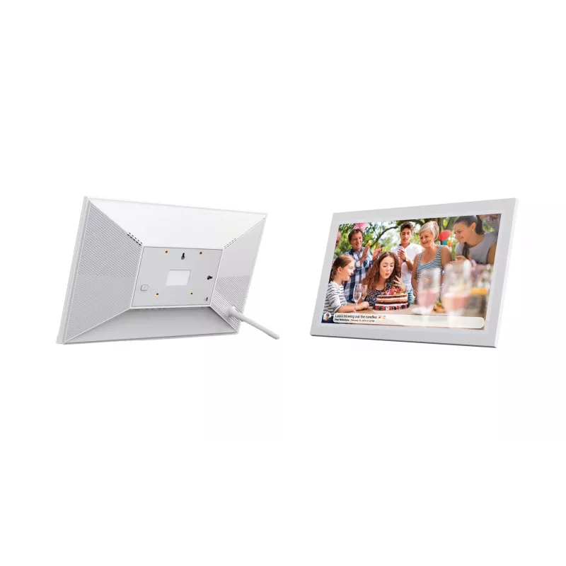 Denver PFF-1503WMK2 15.6-inch Wi-Fi digital photo frame, white