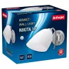 Wall lamp ActiveJet NIKITA nickel E27 single‑light, round metal shade, IP20, 220–240V, max 60W