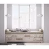 Wall lamp ActiveJet NIKITA nickel E27 single‑light, round metal shade, IP20, 220–240V, max 60W