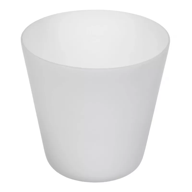 Lampshade ActiveJet EMILY glass, white — diameter 12 cm, neck 40 mm, height 120 mm