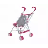 Stroller milly mally Julia Prestige Pink — lightweight compact doll stroller, model 2722