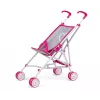 Stroller milly mally Julia Prestige Pink — lightweight compact doll stroller, model 2722