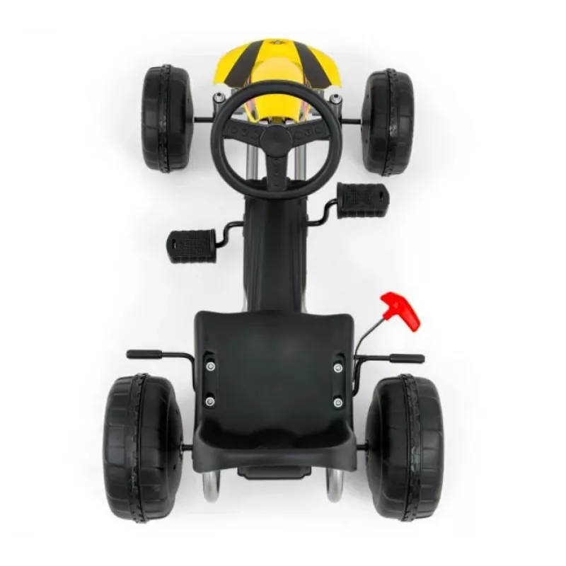 Milly Mally gocart MILLY MALLY viper red 3126 lightweight design - children's ride-on