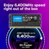 Notebook memory DDR5 CSODIMM 32GB (1*32GB)/6400 CL52