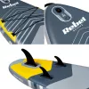Inflatable SUP Board Rebel ACTIVE 350x81x15 cm set - model RBA-4500, all-round touring paddleboard