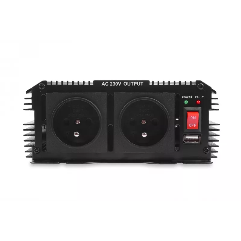 Power inverter Volt 800/1200W 24V to 230V model 20039