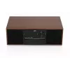 Mini tower music system JVC RD-E761, 2x8W RMS, Bluetooth 4.2, USB, CD, FM, wooden housing, black