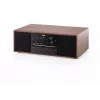 Mini tower music system JVC RD-E761, 2x8W RMS, Bluetooth 4.2, USB, CD, FM, wooden housing, black