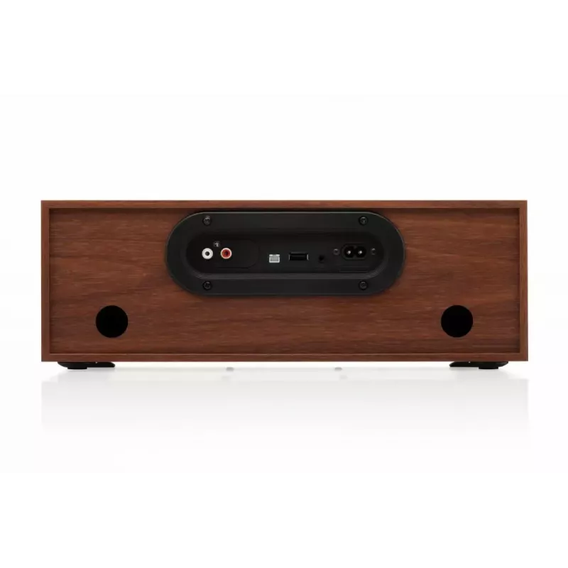 Mini tower music system JVC RD-E761, 2x8W RMS, Bluetooth 4.2, USB, CD, FM, wooden housing, black
