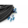 Digitus Pre-assembled Fiberglass Universal Breakout Cable Single Mode OS2 12 Fibers LC/UPC 100m