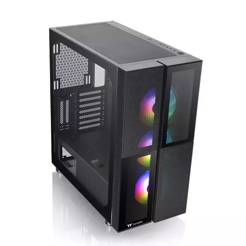 PC Case Thermaltake Versa T26 TG ARGB Midi Tower Black