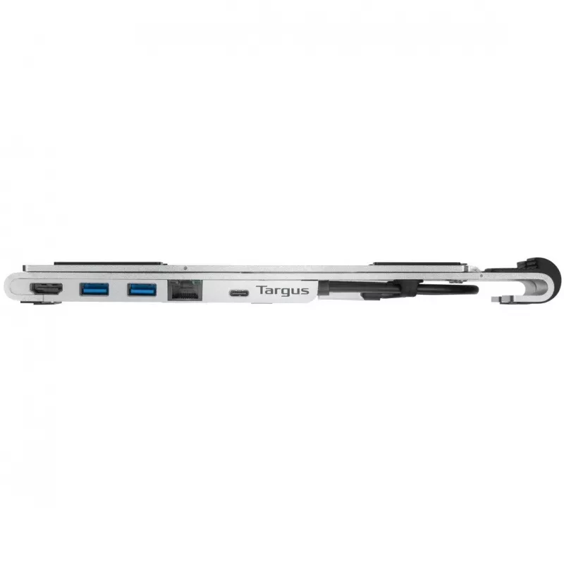 Portable Stand with Integrated Dock Docking station + notebook holder USB-C 3.2 Gen 1 Thunderbolt 3