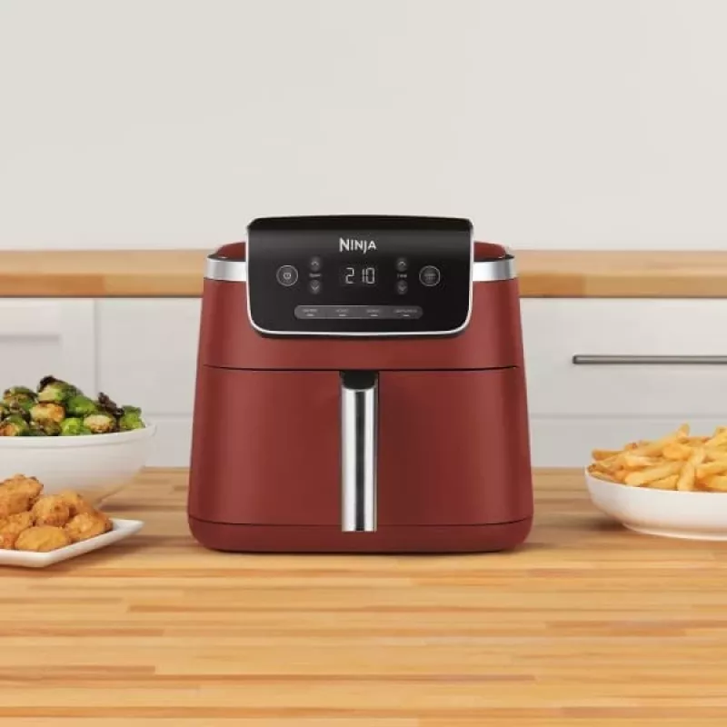 Ninja AF140EUCM fryer Single 4.7 L Stand-alone Hot air fryer Cinnamon colour