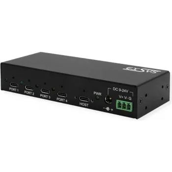 EXSYS EX-12294HMS USB 3.2 Gen 2 Metal Hub, 4-Port (4x USB-C)