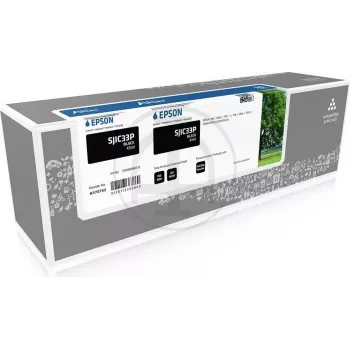 ASTAR AS70752 ASTAR EPSON SJIC33P(K) TM Ink - black rebuilt Chip (AS70752)