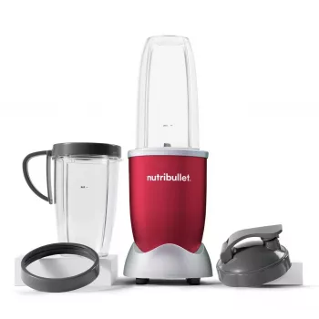 NutriBullet NB907R 0.9 L Cooking blender 900 W Red, Silver
