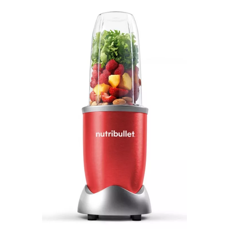 NutriBullet NB907R 0.9 L Cooking blender 900 W Red, Silver