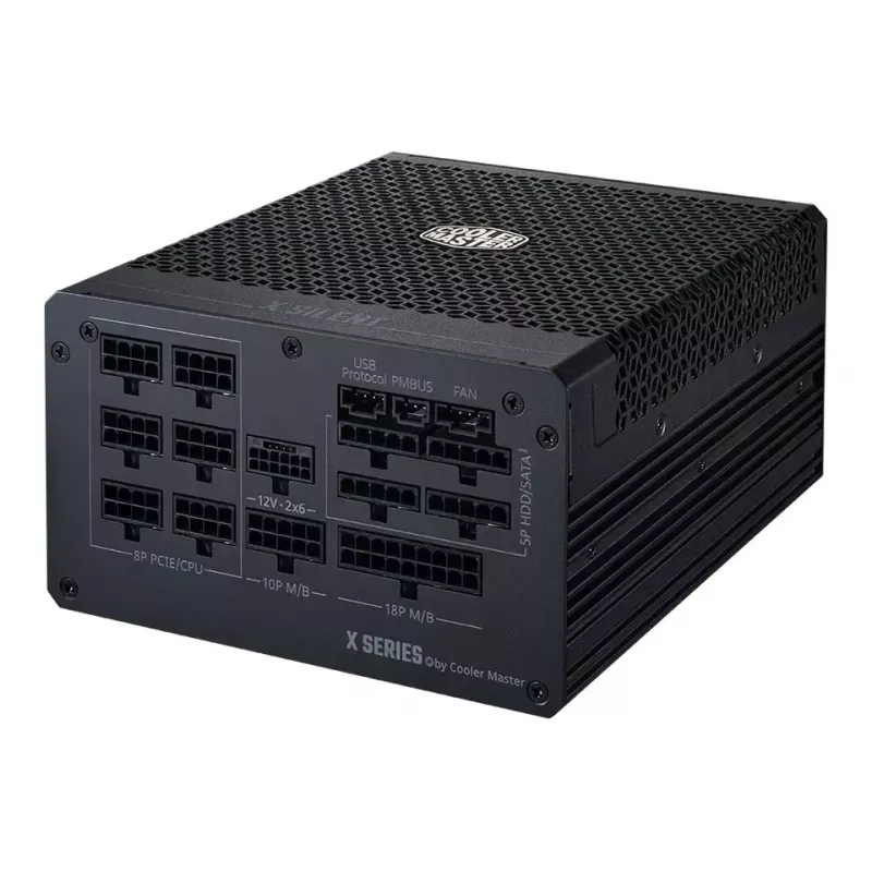 Power supply unit Cooler Master X Silent Edge Platinum 1100 W 24-pin ATX Black