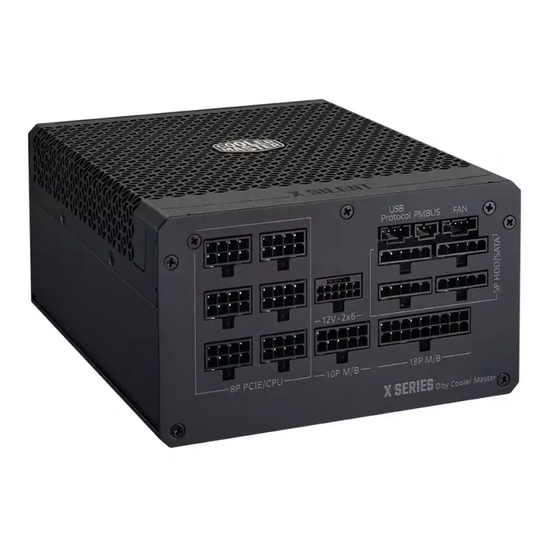 Power supply unit Cooler Master X Silent Edge Platinum 1100 W 24-pin ATX Black