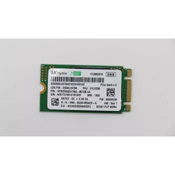 Lenovo SSD 256 GB M.2 PCIe NVMe 01LX208 - Solid State Disk - NVMe
