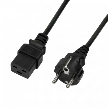 LogiLink CP152 Power Cable Black 1,8 m CEE7/7 IEC C19 (CP152)