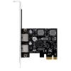 EXSYS 2-Port USB 3.2 Gen 1 PCIe Card 3A Renesas