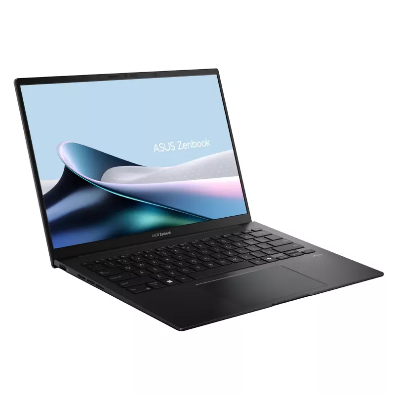 Laptop ASUS Zenbook 14 OLED UM3406KA-WS79T — 14 inch WUXGA touchscreen, AMD Ryzen AI 7 350 2 GHz, 32 GB LPDDR5x, 1 TB SSD, Windows 11 Home, Black