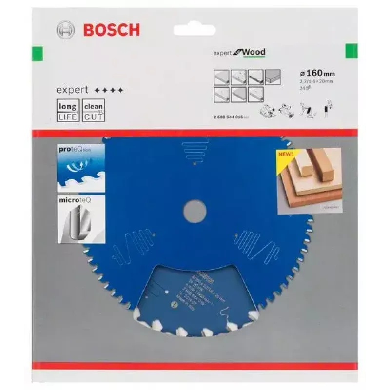 Circular saw blade Bosch 2608644016 16 cm 1 pc