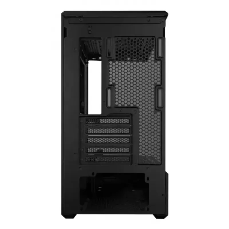 Mini Tower PC Case Lian Li Vector V100R MINI — Mini-ITX/Micro-ATX, tempered glass, 3x120mm side + 1x120mm rear fans, 2x 2.5 inch + 1x 3.5 inch bays, black