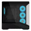 Mini Tower PC Case Lian Li Vector V100R MINI — Mini-ITX/Micro-ATX, tempered glass, 3x120mm side + 1x120mm rear fans, 2x 2.5 inch + 1x 3.5 inch bays, black