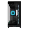Mini Tower PC Case Lian Li Vector V100R MINI — Mini-ITX/Micro-ATX, tempered glass, 3x120mm side + 1x120mm rear fans, 2x 2.5 inch + 1x 3.5 inch bays, black