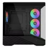 Mini Tower PC Case Lian Li Vector V100R MINI — Mini-ITX/Micro-ATX, tempered glass, 3x120mm side + 1x120mm rear fans, 2x 2.5 inch + 1x 3.5 inch bays, black