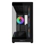 Mini Tower PC Case Lian Li Vector V100R MINI — Mini-ITX/Micro-ATX, tempered glass, 3x120mm side + 1x120mm rear fans, 2x 2.5 inch + 1x 3.5 inch bays, black