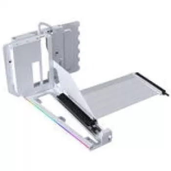 Vertical GPU mounting kit Lian Li G89.VG4-5-V4W.00 with PCIe 5.0 riser cable, white