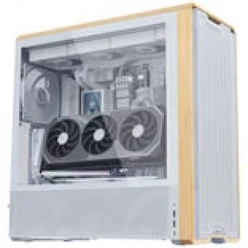 Vertical GPU mounting kit Lian Li G89.VG4-5-V4W.00 with PCIe 5.0 riser cable, white