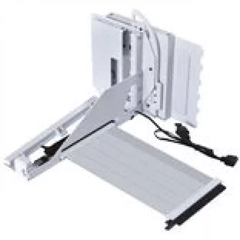 Vertical GPU mounting kit Lian Li G89.VG4-5-V4W.00 with PCIe 5.0 riser cable, white