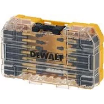 EXTREME FLEXTORQ screwdriver bit set DT70734T 31-piece yellow incl. magnetic bit holder