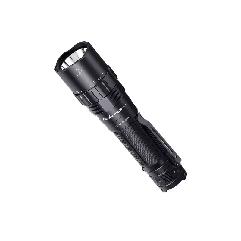 Hand flashlight Fenix PD40R V3.0 Black LED 3000 lm 5000 mAh
