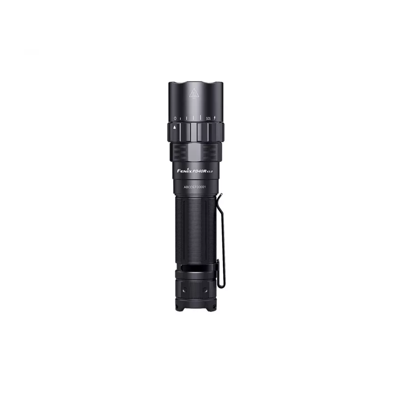 Hand flashlight Fenix PD40R V3.0 Black LED 3000 lm 5000 mAh