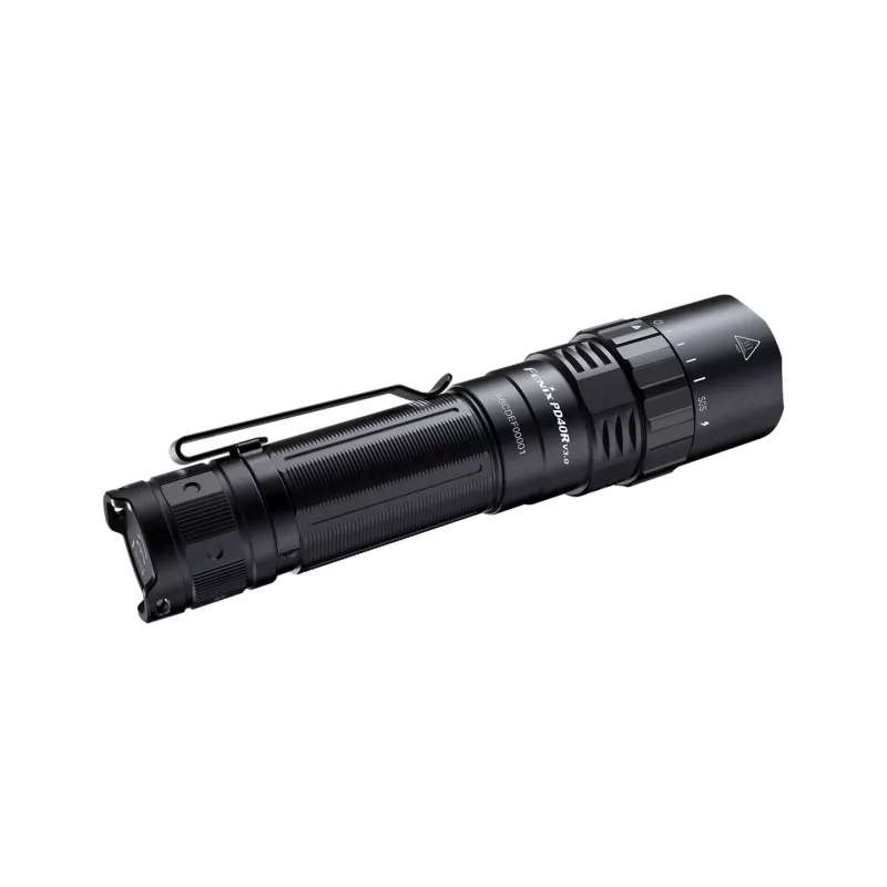Hand flashlight Fenix PD40R V3.0 Black LED 3000 lm 5000 mAh