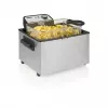 Deep fryer Princess 184090 — compact electric countertop fryer, removable basket, stainless steel